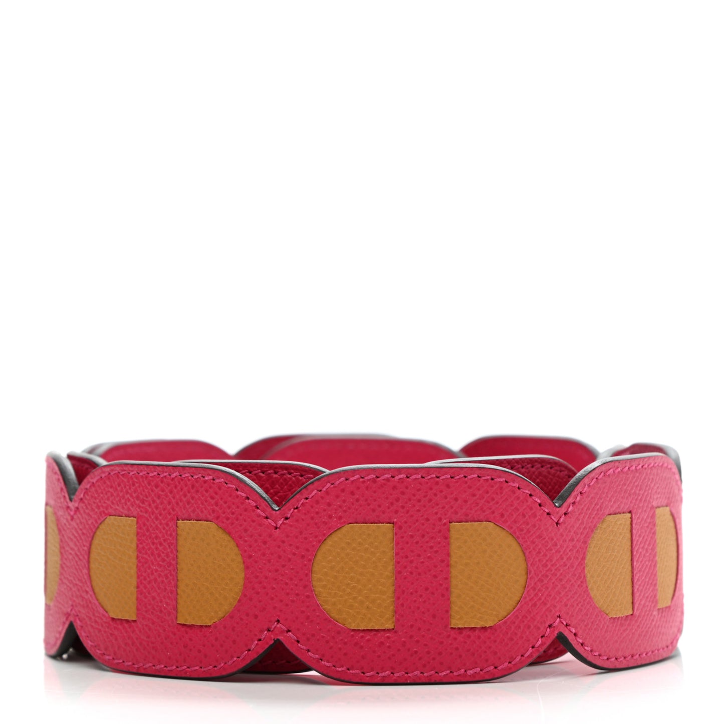 Epsom Maillons Shoulder Strap Rose Extreme Sesame