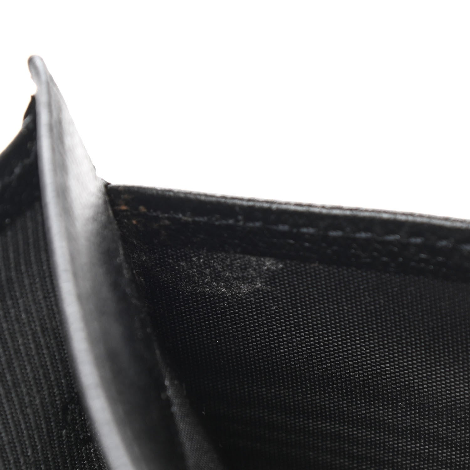 Chanel Grained Calfskin CC Button Long Wallet Black 8 of 11