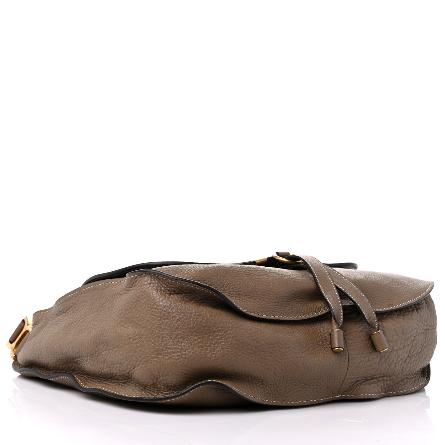 Calfskin Large Marcie Hobo Nut