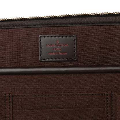 Louis Vuitton Damier Ebene Porte Ordinateur Sabana NM Computer Case 6 of 8