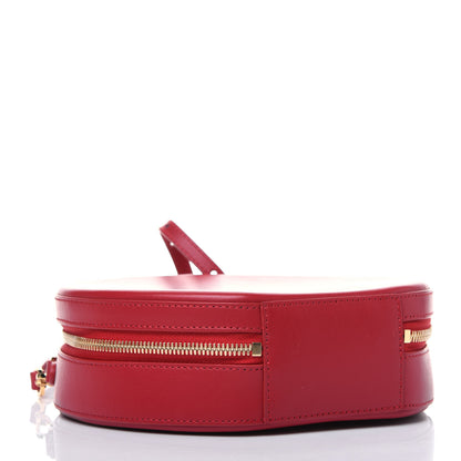 Mansur Gavriel Calfskin Circle Crossbody Bag Flamma 5 of 12