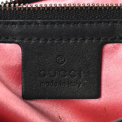 Gucci Velvet Matelasse Medium GG Marmont Shoulder Bag Black 5 of 10