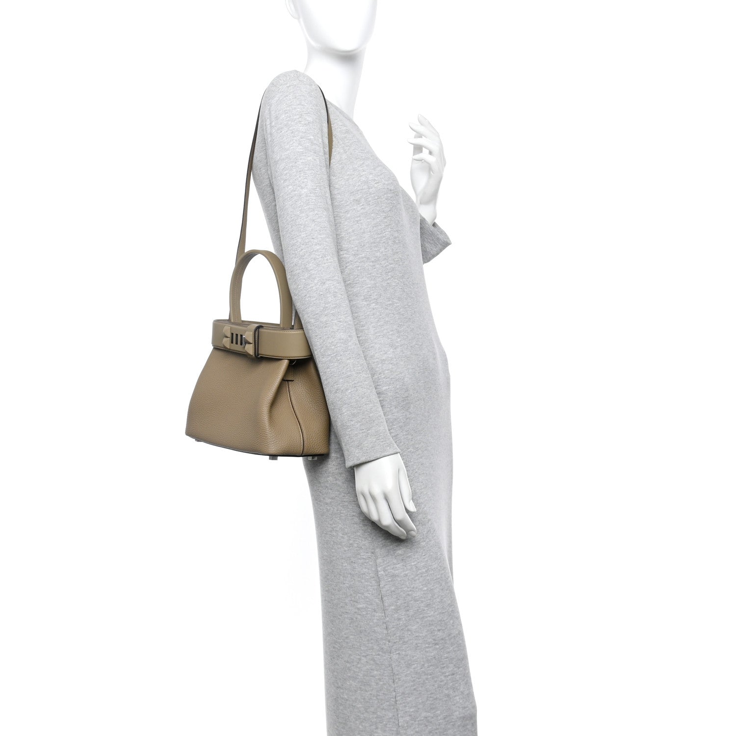 Hermes Togo Swift Medor Bag Beige Marfa 2 of 11