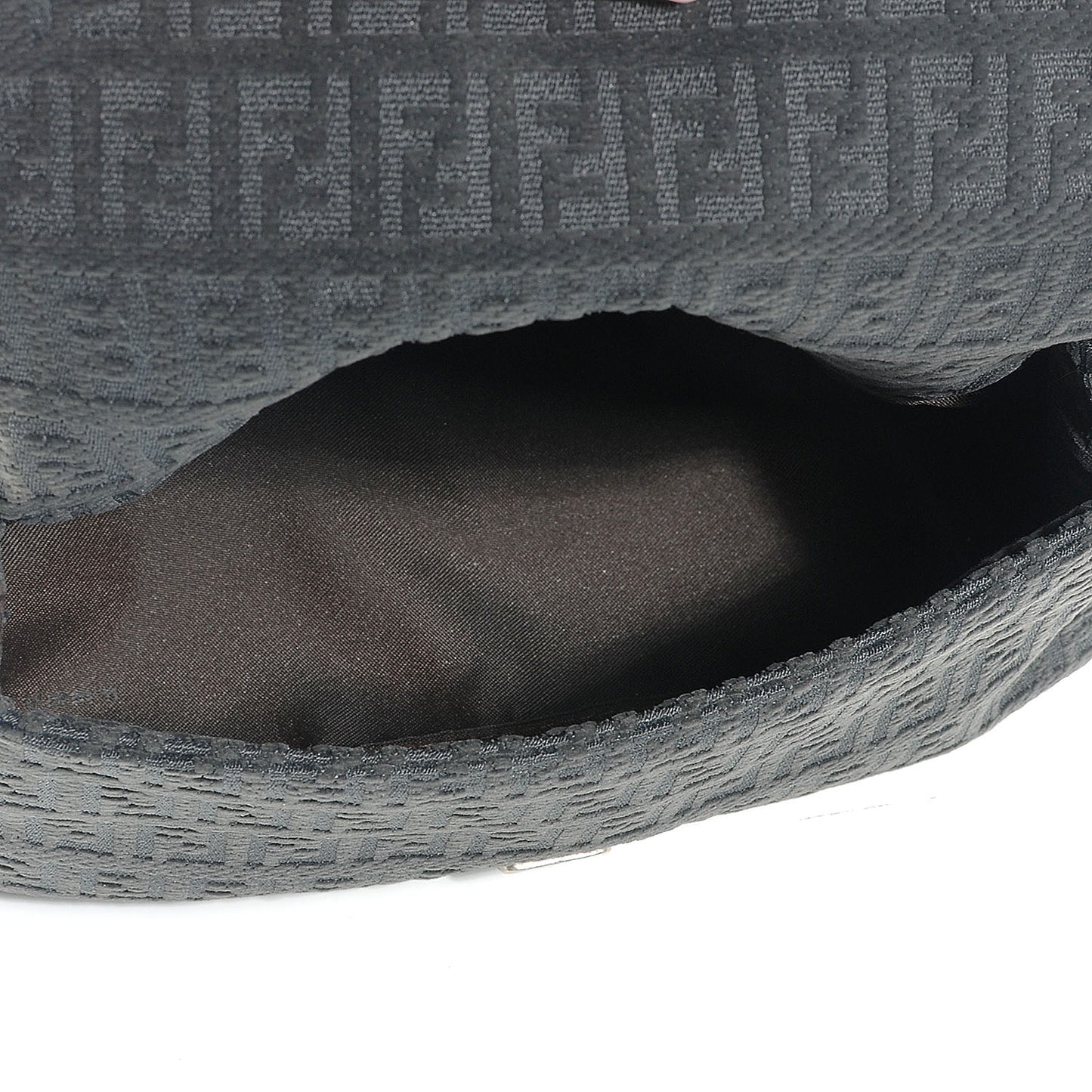 Velvet Zucchino Suede Mini Mama Baguette Grigio Testa di Moro