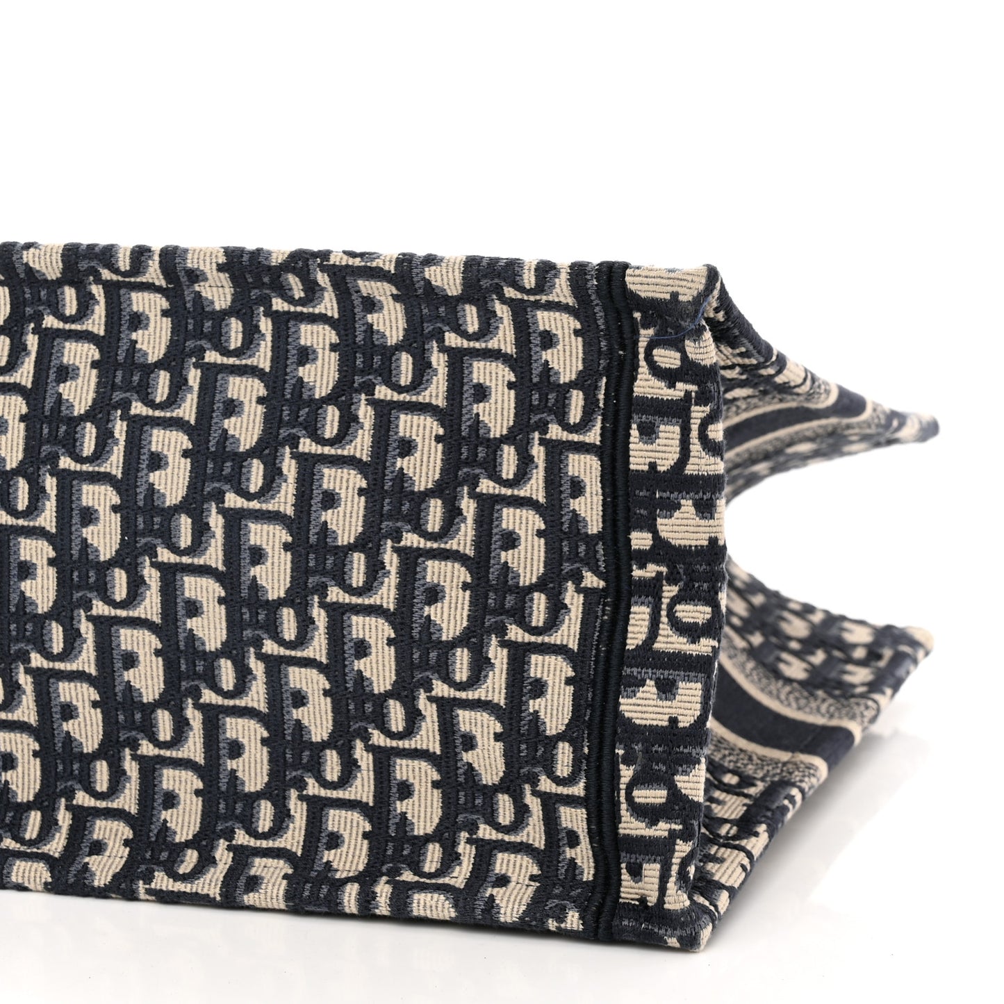 Oblique Medium Book Tote Blue Multicolor