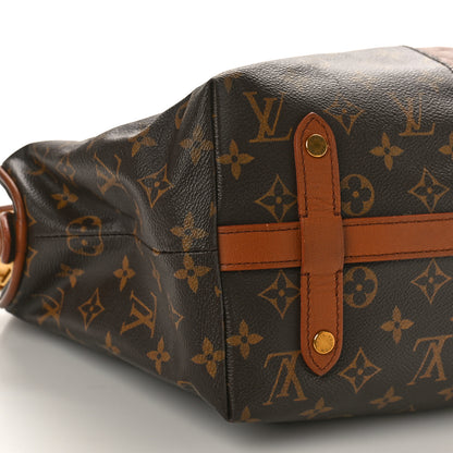 Louis Vuitton LOUIS VUITTON Monogram Stripes Medium Bag Bordeaux 8 of 9
