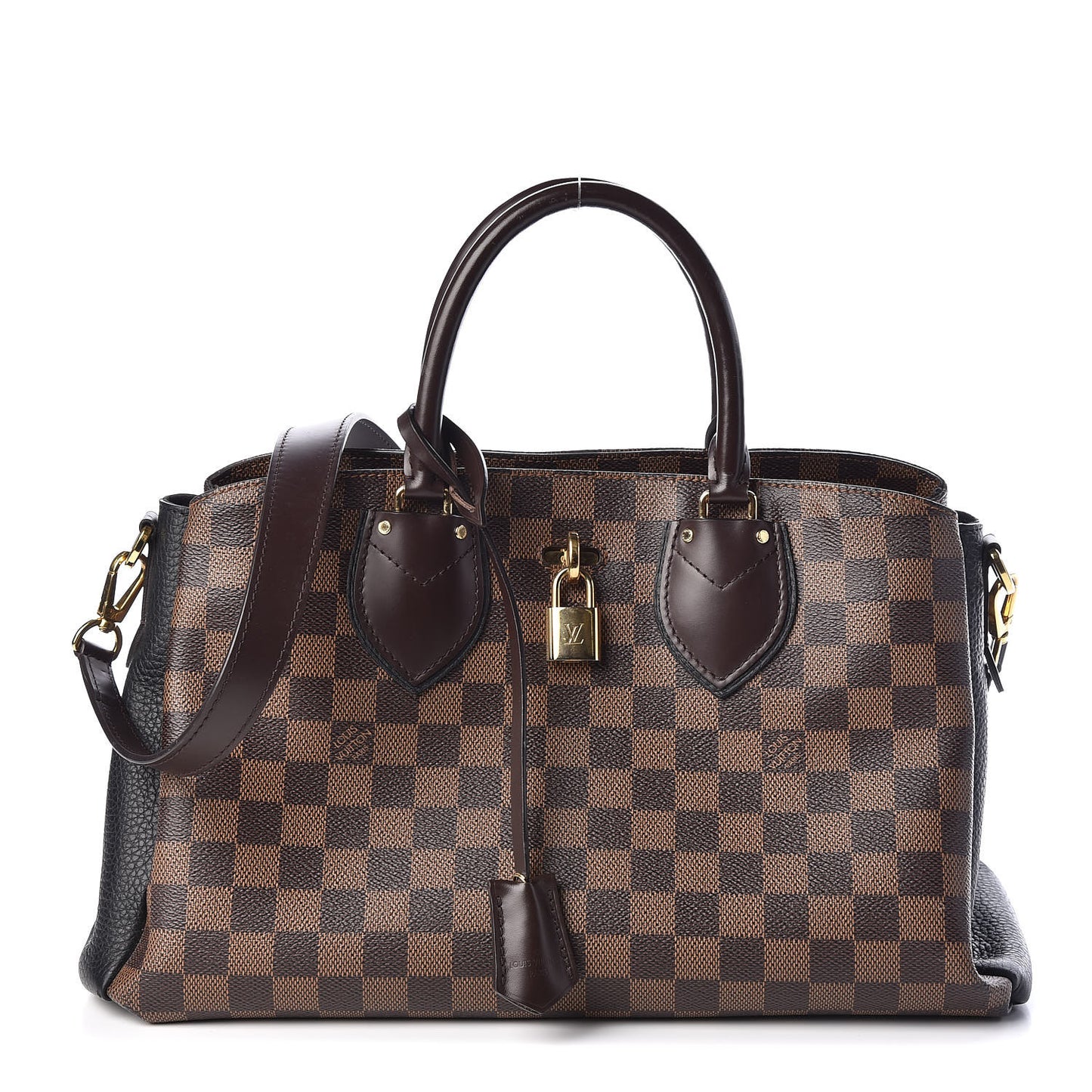 Cuir Taurillon Damier Ebene Normandy Black