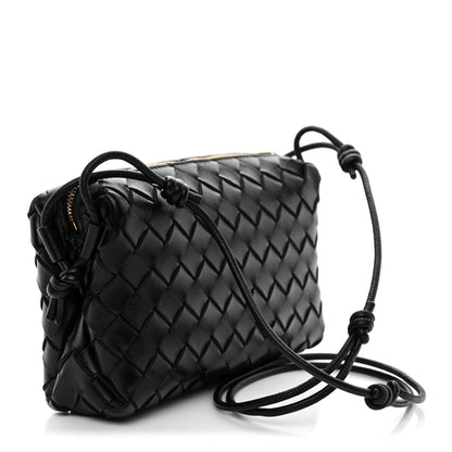 Bottega Veneta Nappa Intrecciato Mini Loop Camera Bag Black 3 of 9