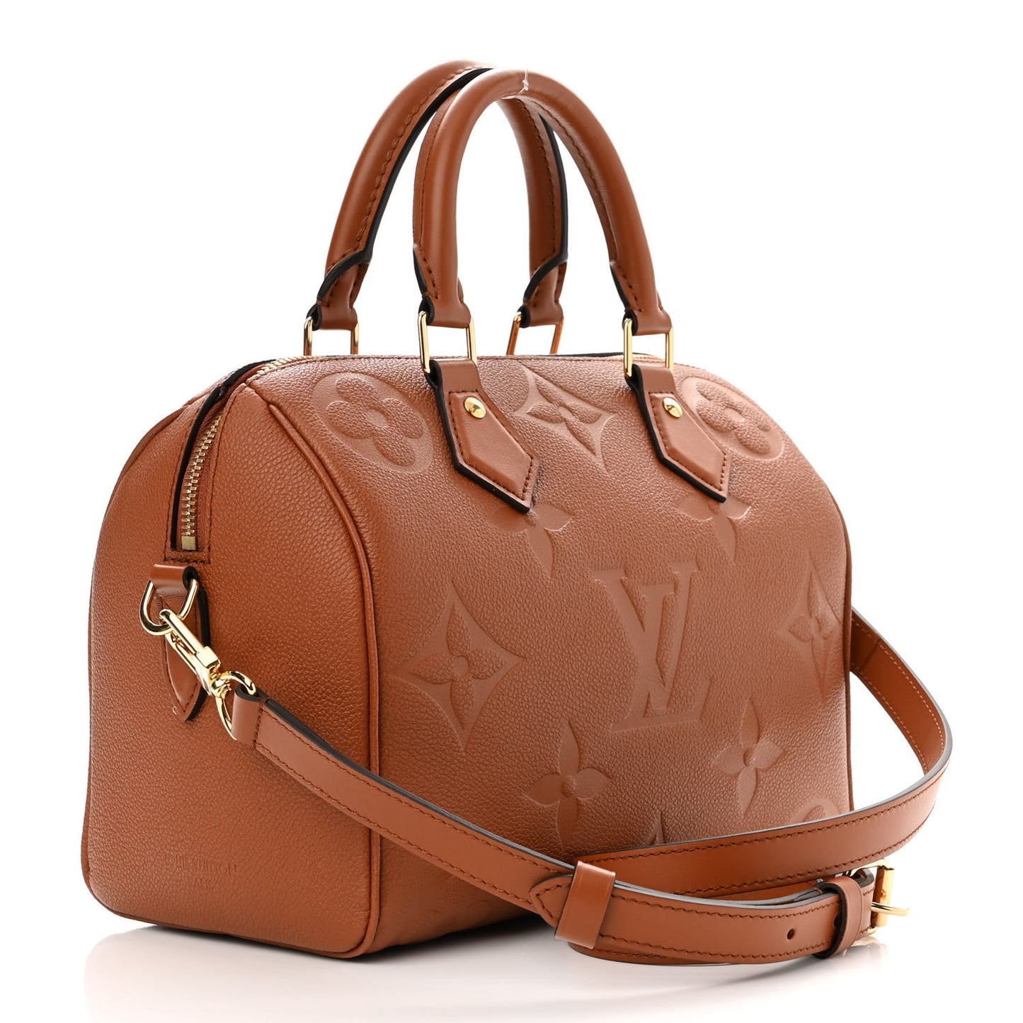 Empreinte Monogram Giant Speedy Bandouliere 25 Cognac