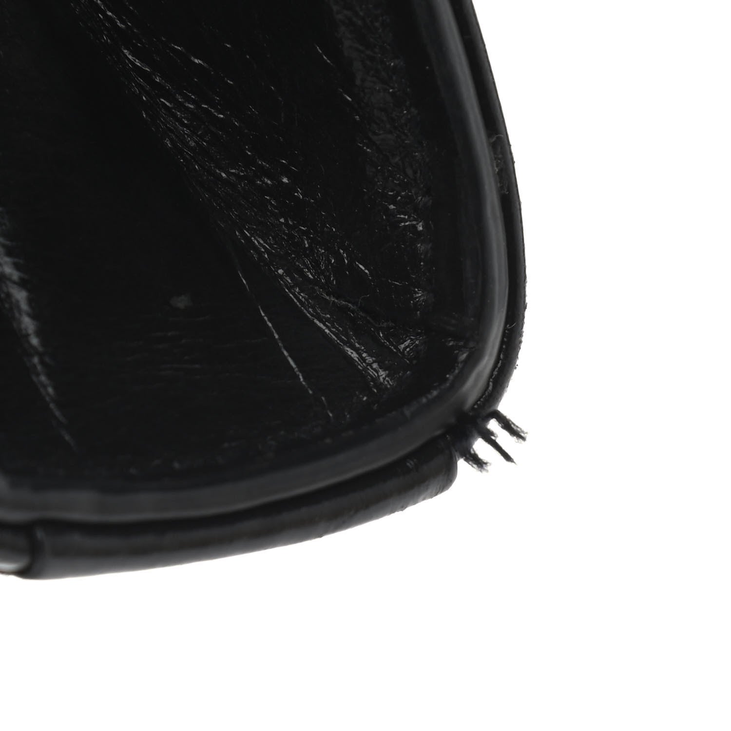 Saint Laurent Lambskin Mixed Quilted Small Monogram Kate Satchel Black 9 of 10