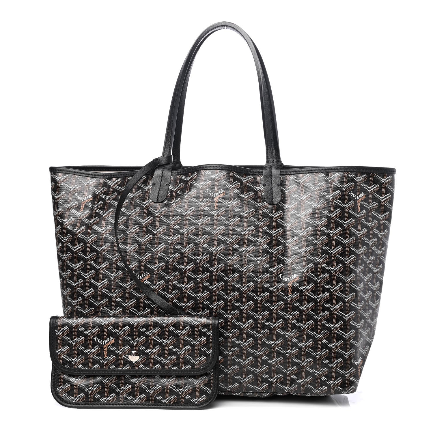 Goyard Goyardine Saint Louis PM Black 1 of 4