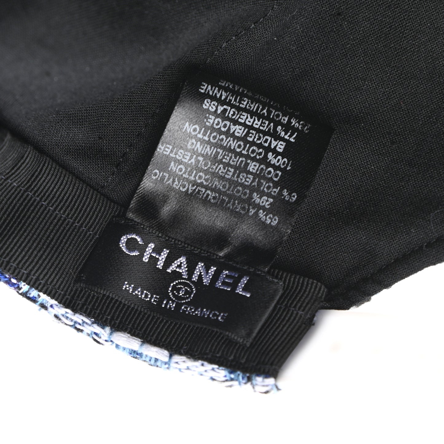Tweed CC Cap Hat Multicolor