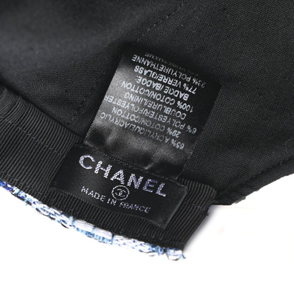 Chanel Tweed CC Cap Hat Multicolor 8 of 8