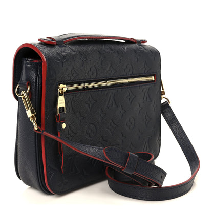 Louis Vuitton Empreinte Pochette Metis Marine Rouge 3 of 12