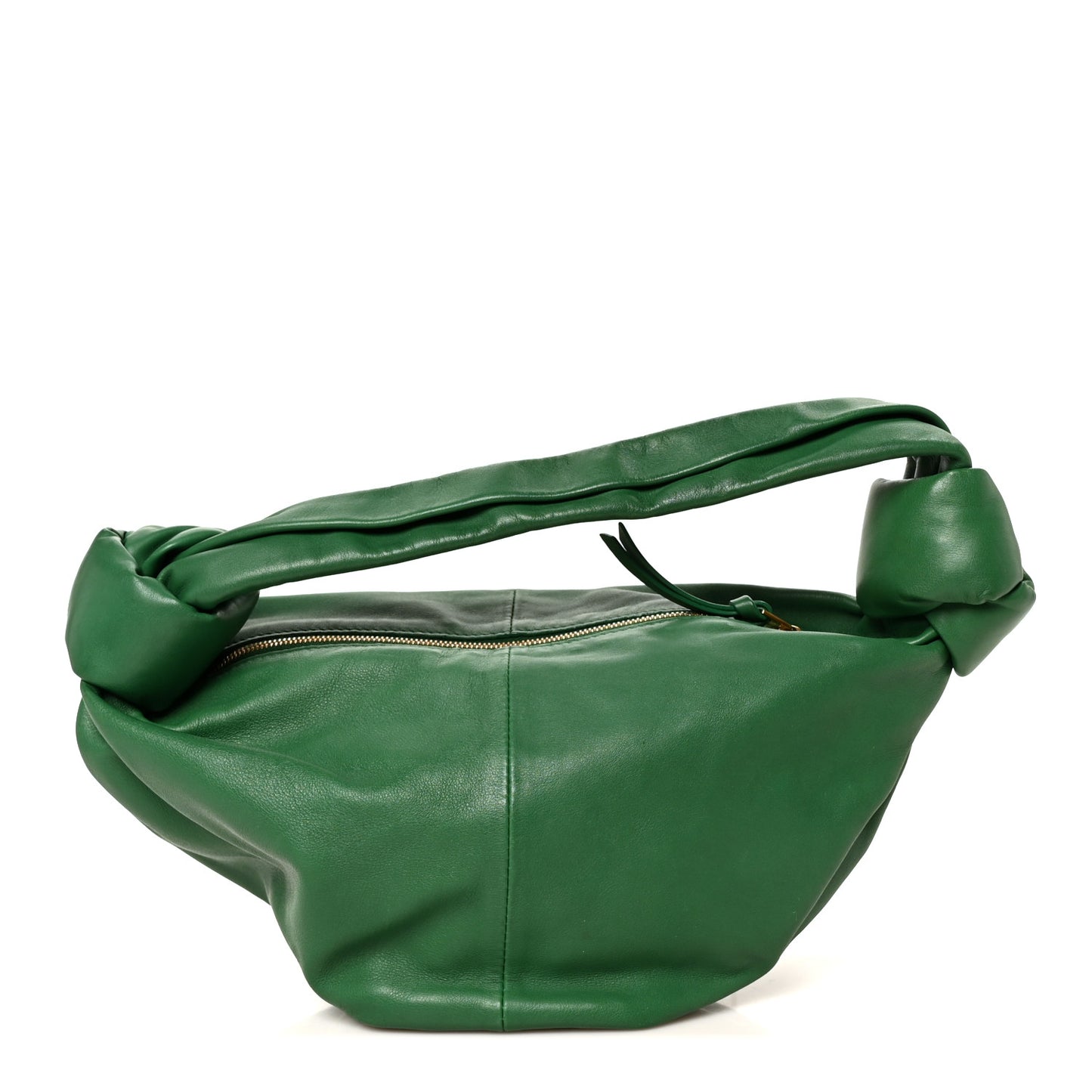 Nappa Mini Double Knot Bag Racing Green