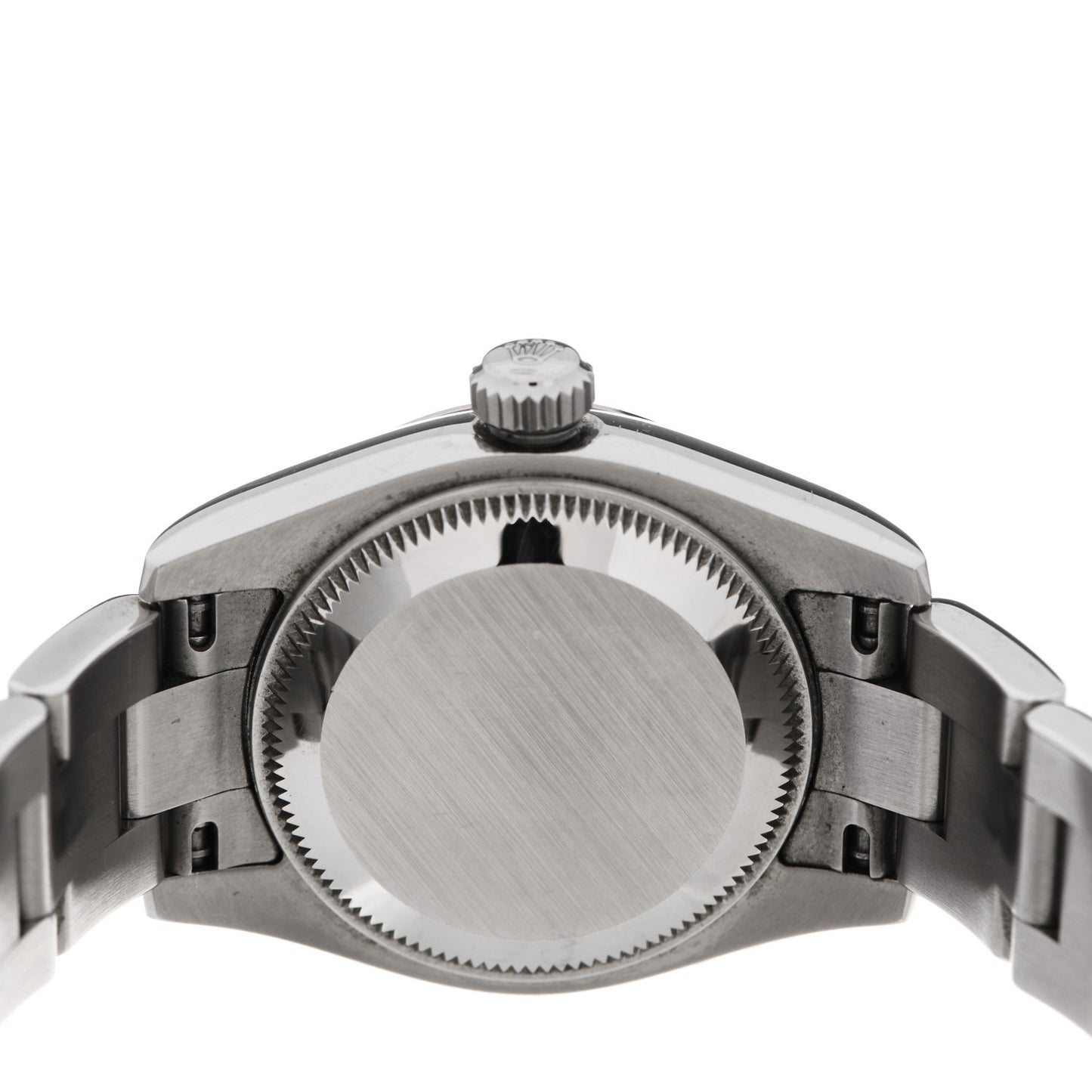 Stainless Steel 18K White Gold Diamond 26mm Oyster Perpetual Datejust Watch Silver 179174