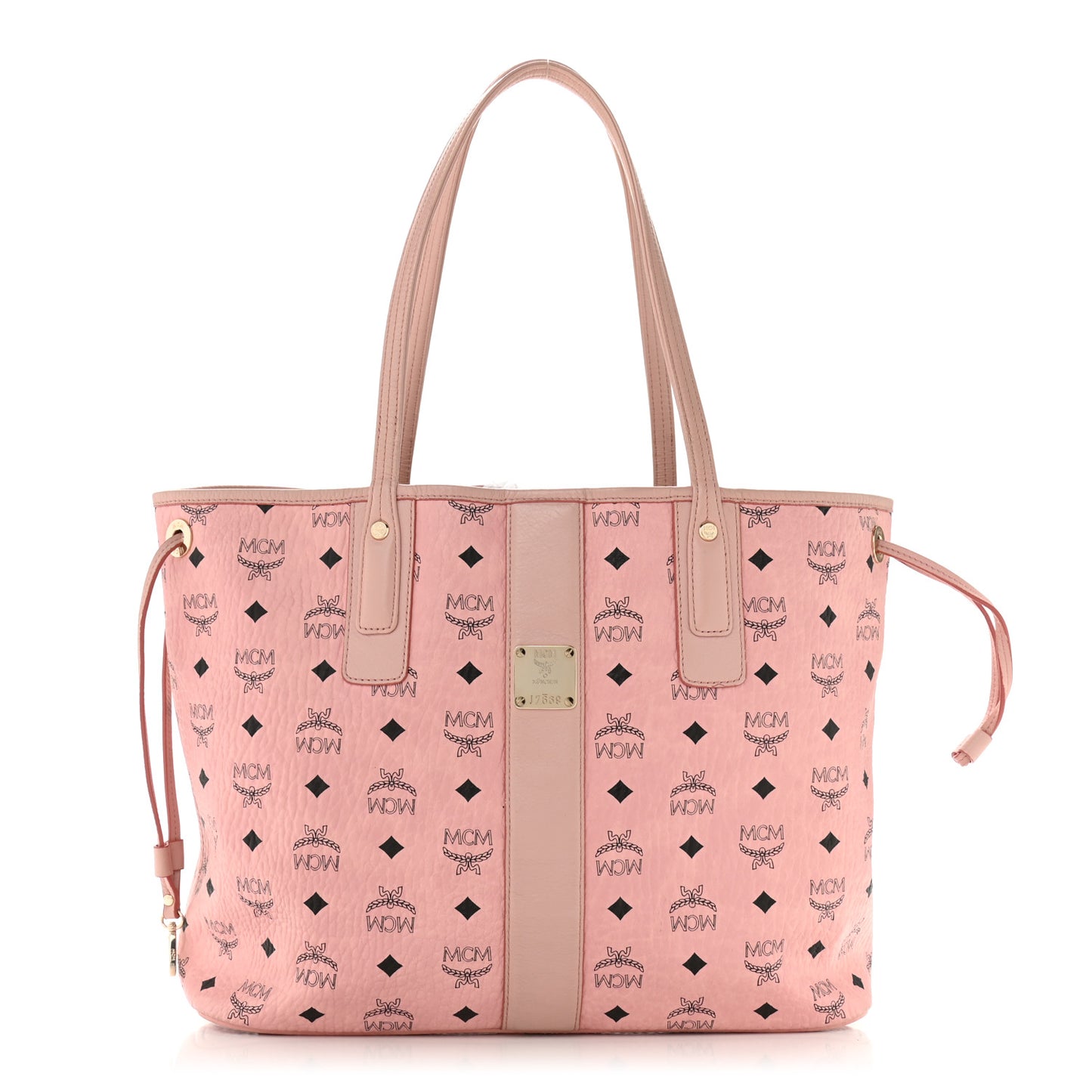 Visetos Medium Liz Reversible Shopper Tote Soft Pink