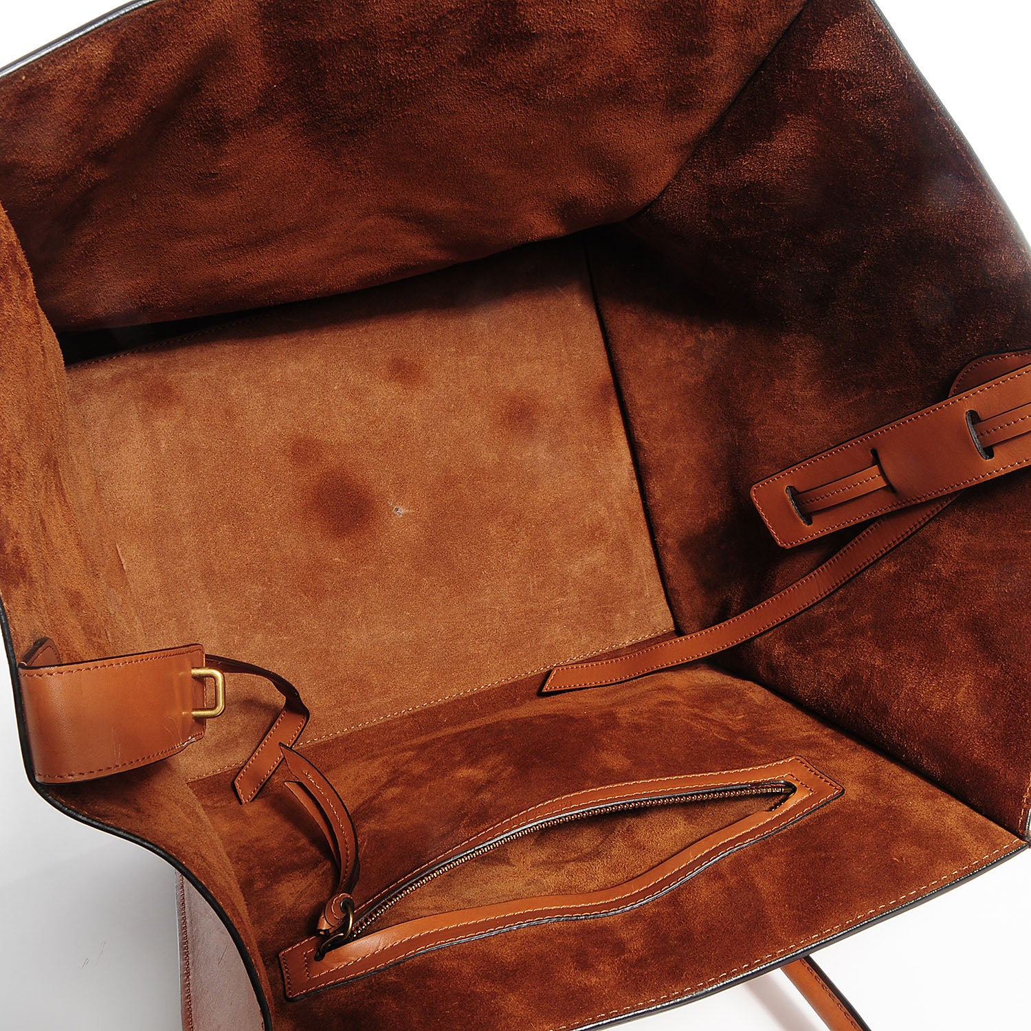 Celine Natural Calfskin Medium Phantom Luggage Tan 5 of 7