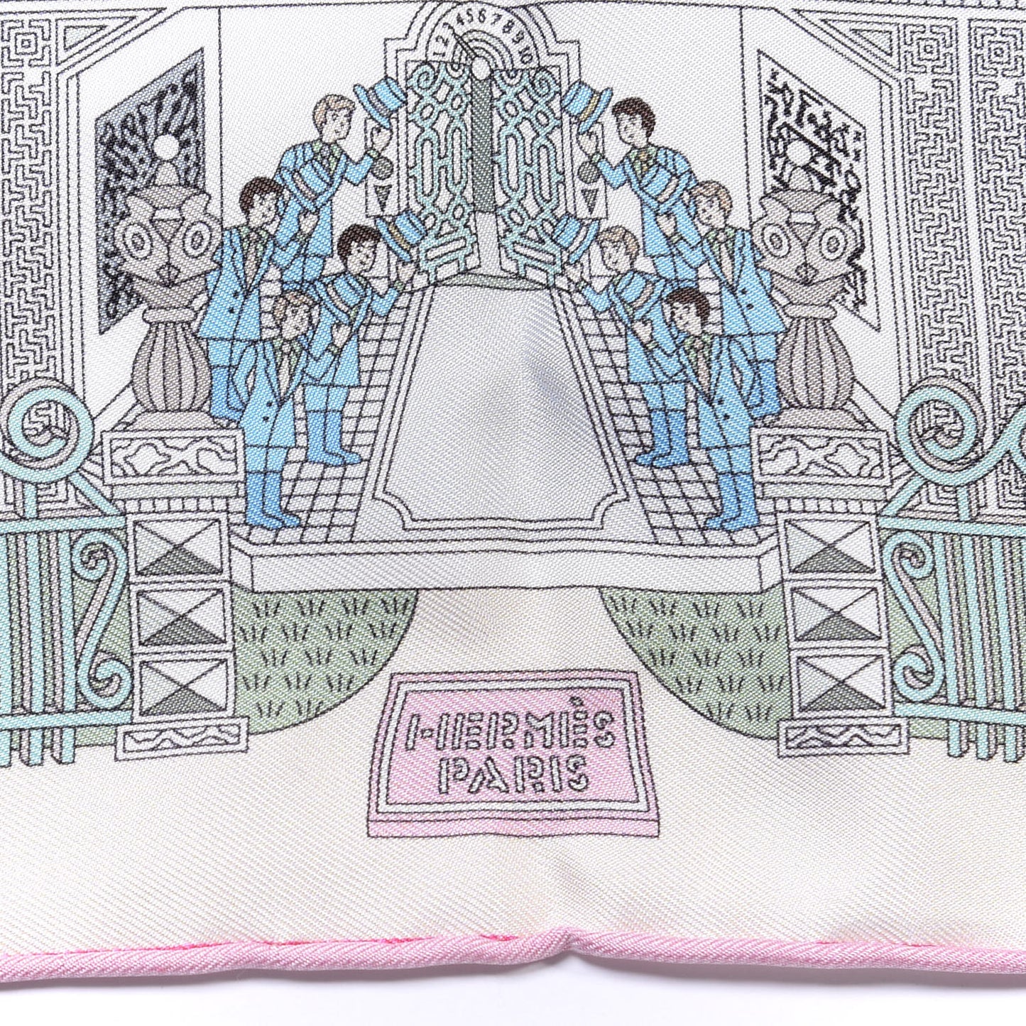 Silk La Maison des Carres Scarf 45