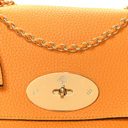 Mulberry Small Classic Grain Calfskin Small Lily Flap Deep Amber 7 of 9