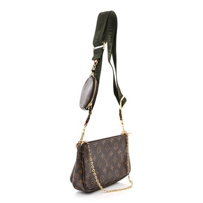 Louis Vuitton Monogram Multi Pochette Accessories Kaki 3 of 10