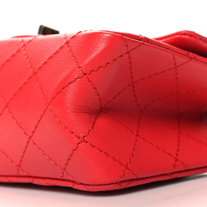 Chanel Calfskin Quilted 2.55 Reissue Mini Flap Dark Red 10 of 10