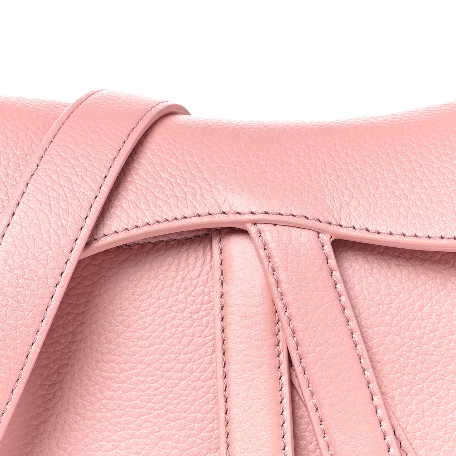 Christian Dior Deerskin Mini Saddle Bag With Strap Melacoton 8 of 10