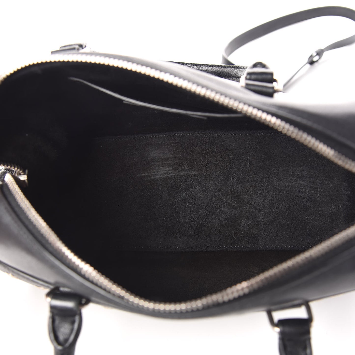 Calfskin Star Studded Classic Baby Duffle Black