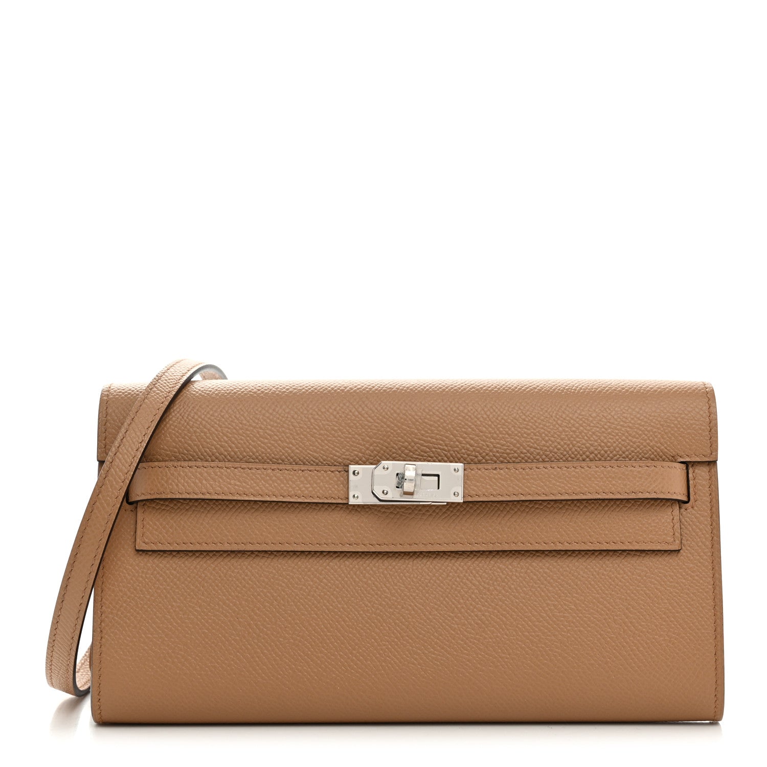 Hermes Epsom Verso Kelly Wallet To Go Chai Mauve Sylvestre 1 of 11