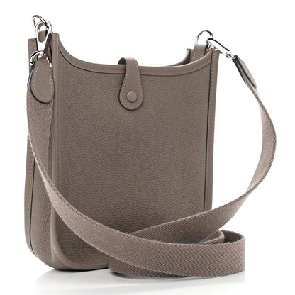 Hermes Taurillon Maurice Evelyne TPM Gris Asphalte 3 of 10