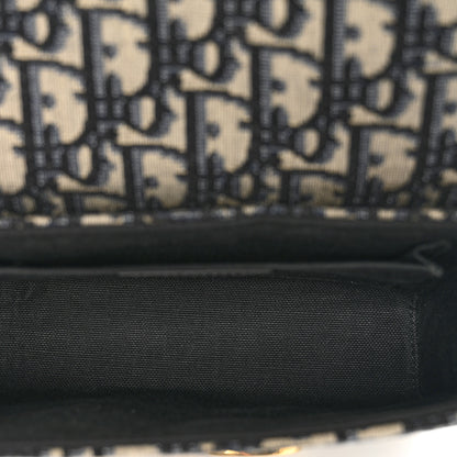 Christian Dior Oblique 30 Montaigne Box Bag Blue 6 of 9