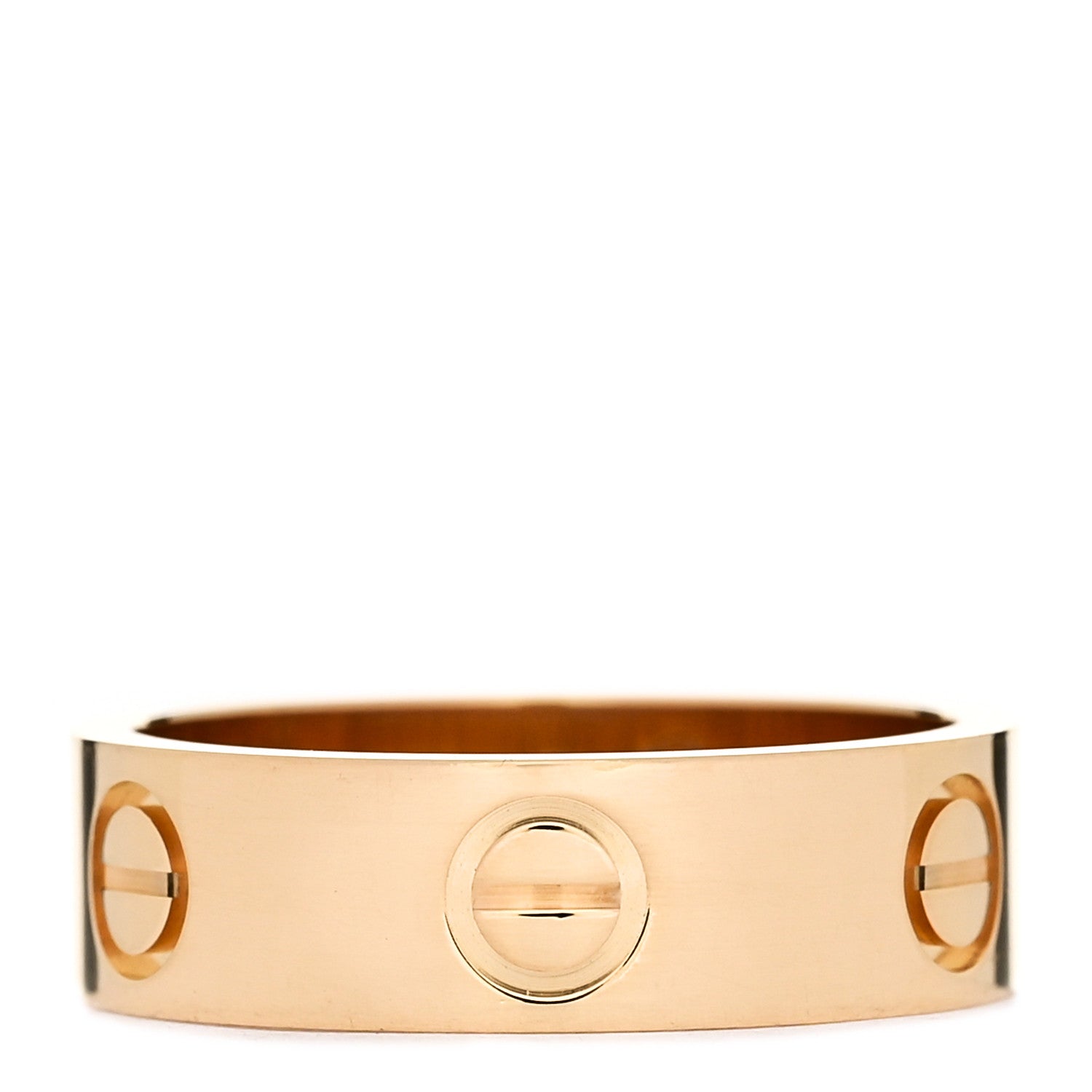 Cartier 18K Yellow Gold 5.5mm LOVE Ring 52 6 1 of 5