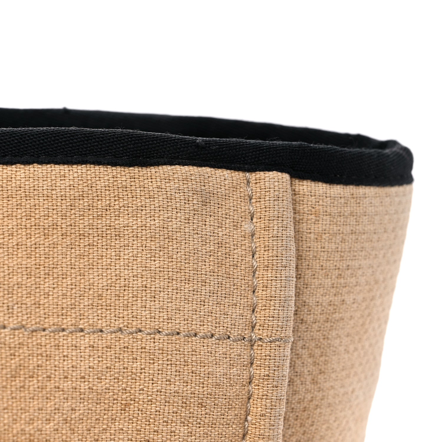 Chanel Canvas Medium Deauville Tote Beige Black 20 of 22
