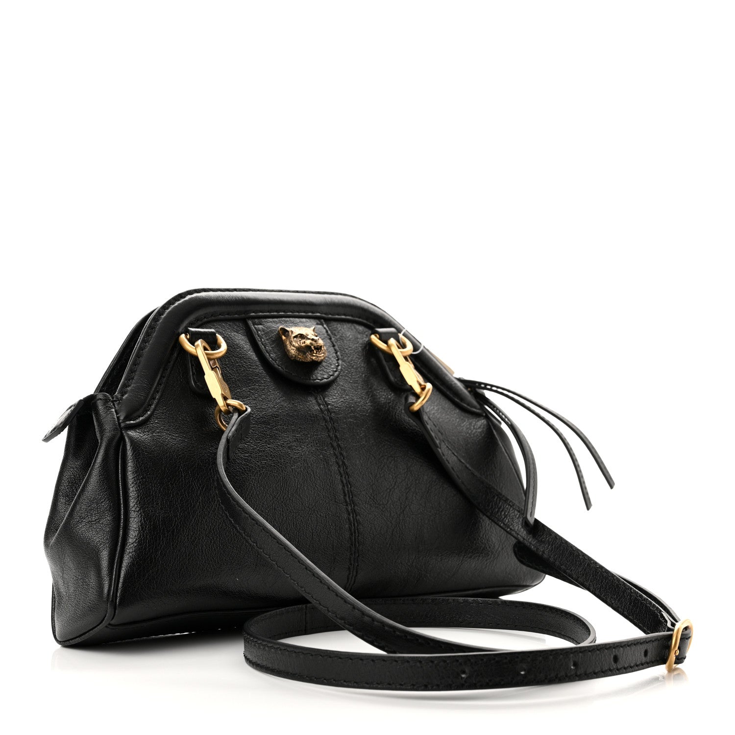 Gucci Calfskin Small Re(Belle) Crossbody Bag Black 4 of 18