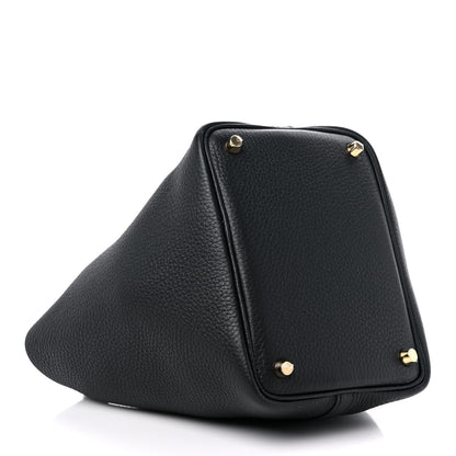 Hermes Taurillon Clemence Picotin Lock 18 PM Black 4 of 10