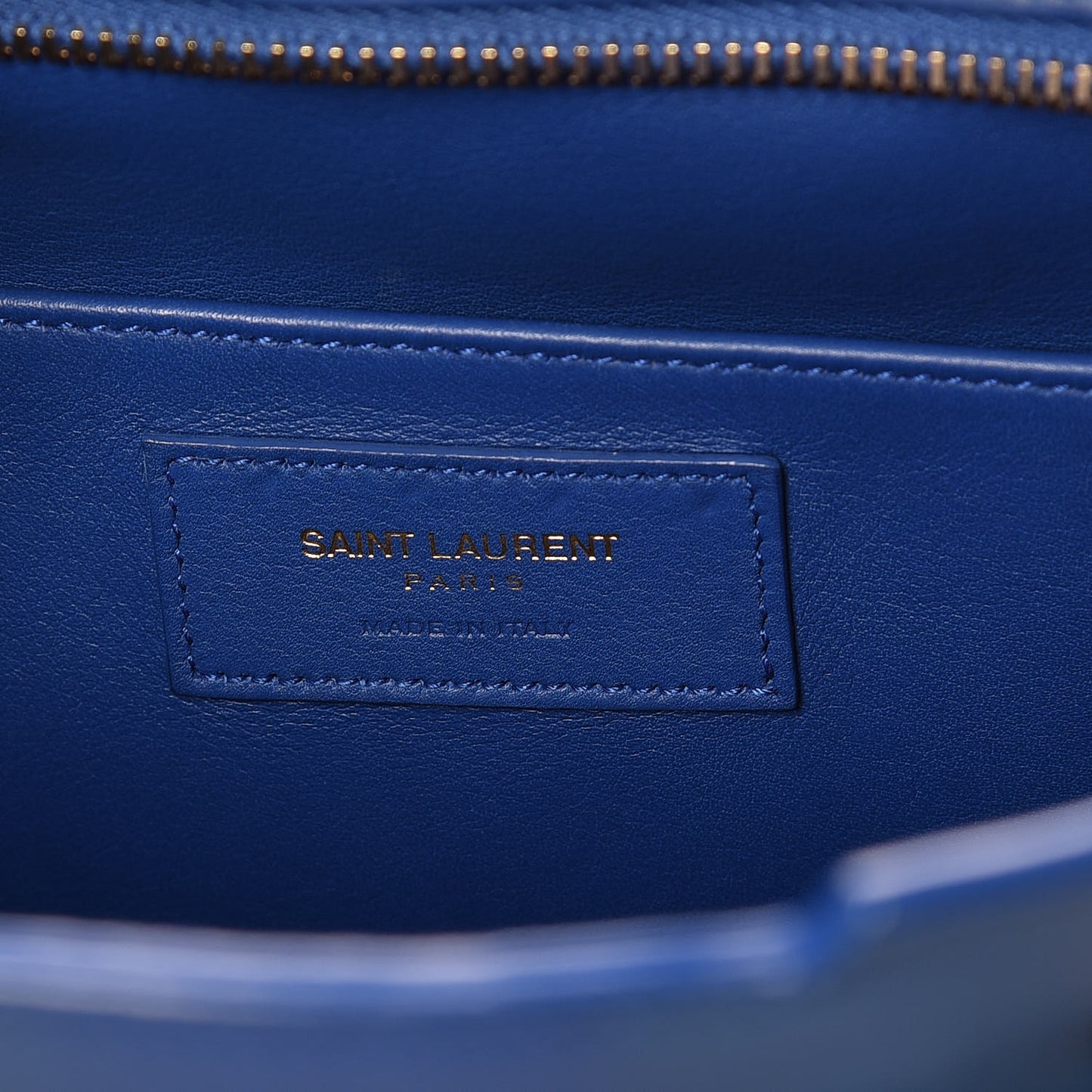 Calfskin Monogram Baby Cabas Blue Majorelle