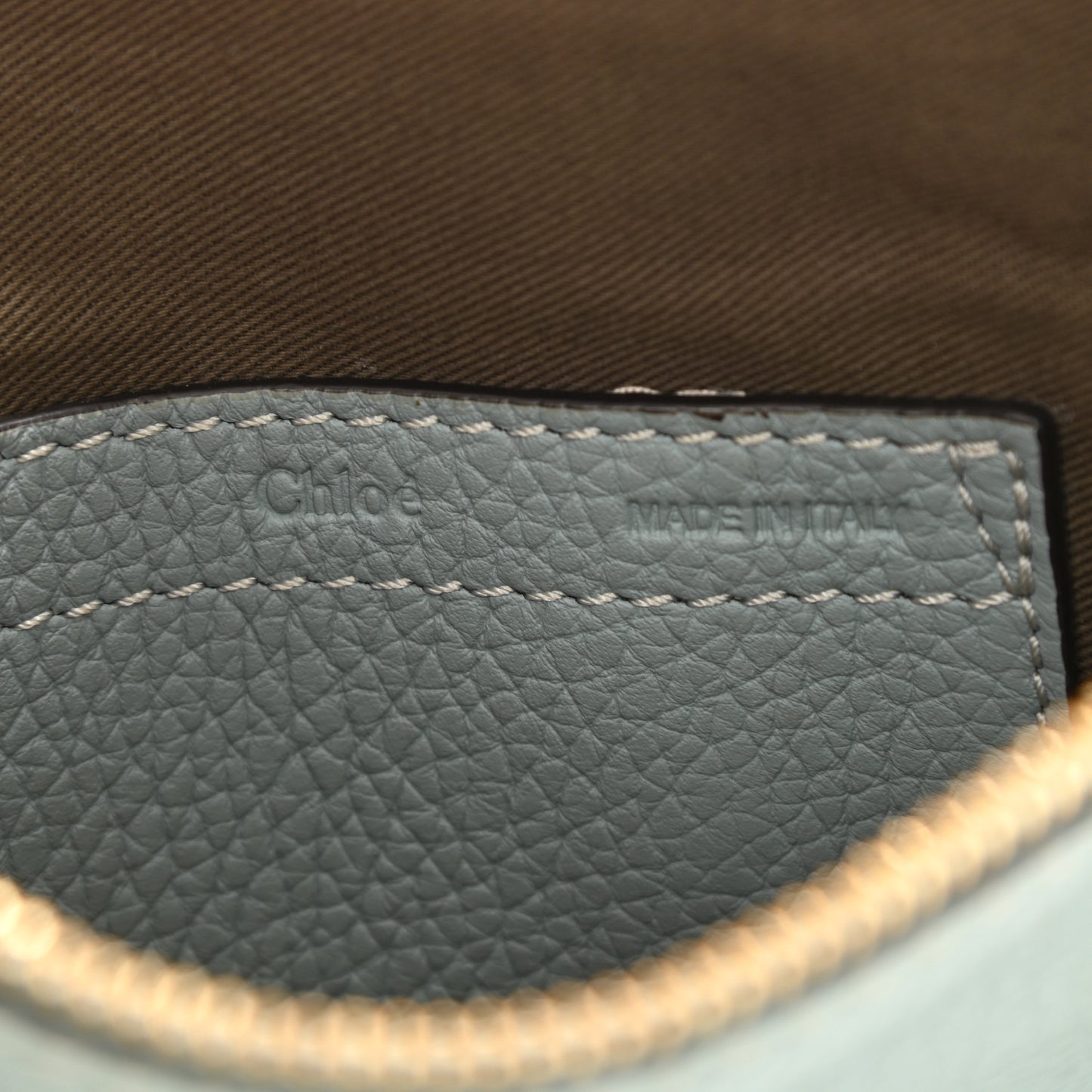 Calfskin Mini Marcie Satchel Mint Blue