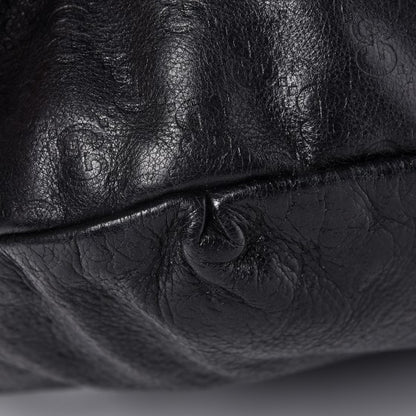 Gucci Guccissima Large New Ladies Web Hobo Black 13 of 20