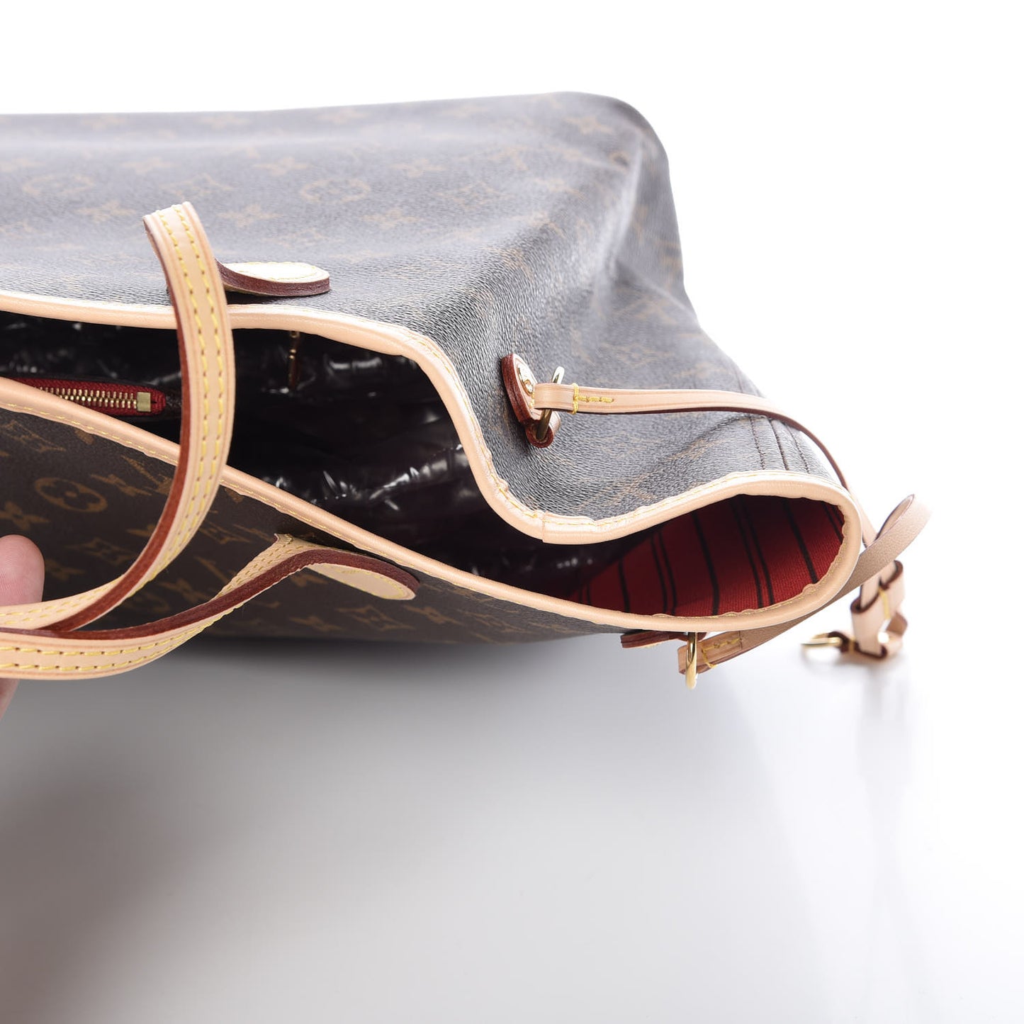 Monogram Neo Neverfull MM Cherry