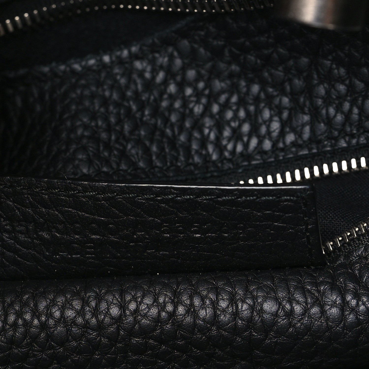 Balenciaga Veau Grana Perforated Blackout Hardware City Black 6 of 9