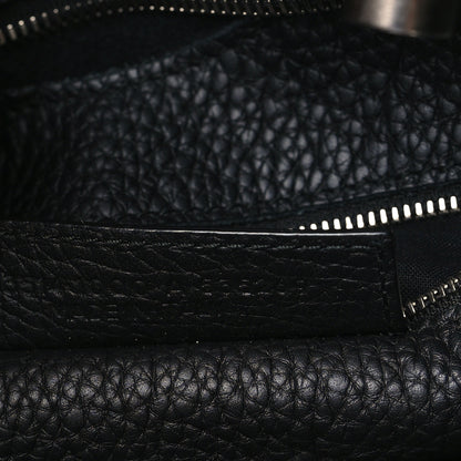 Balenciaga Veau Grana Perforated Blackout Hardware City Black 6 of 9