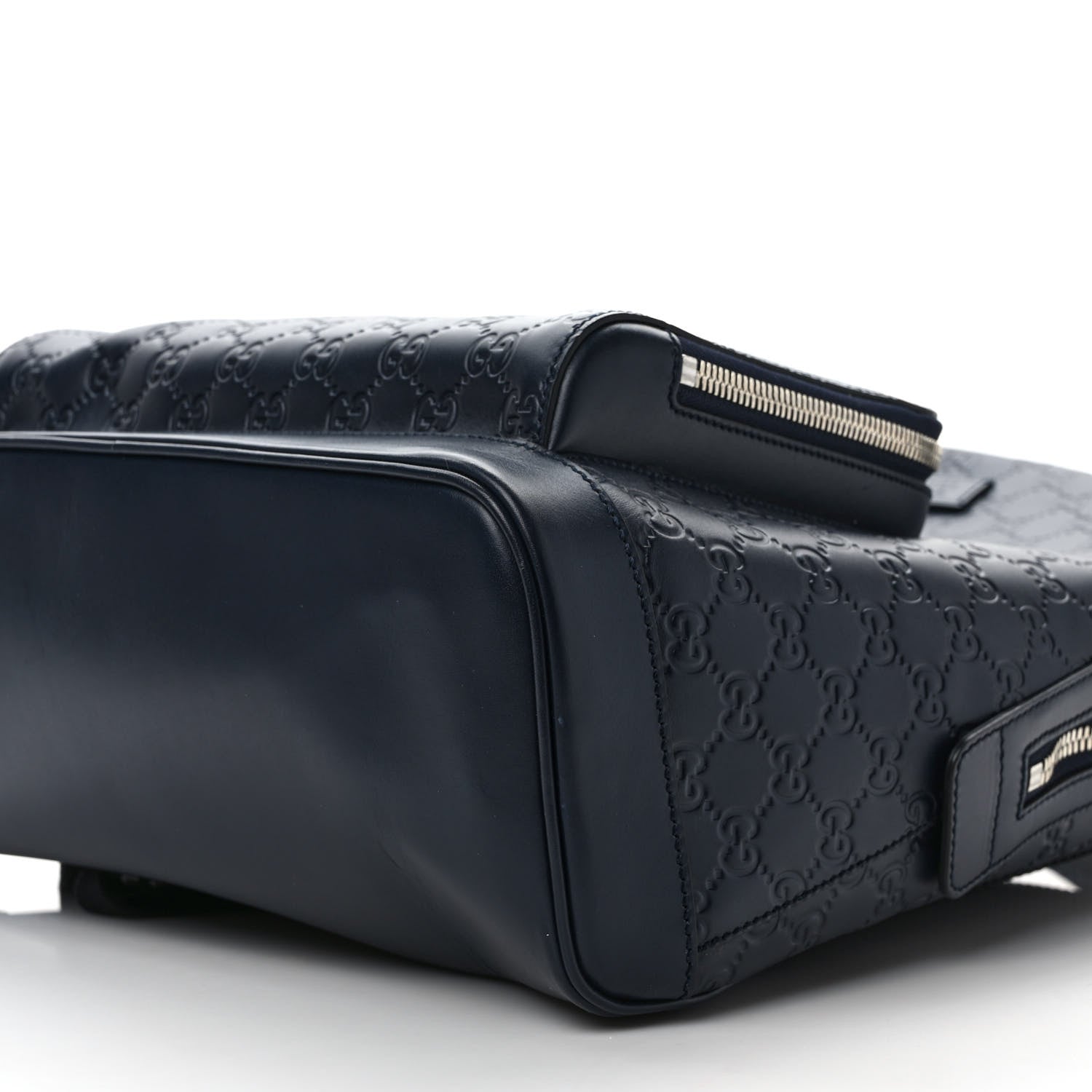 Gucci Guccissima Signature Day Backpack Blue 8 of 10