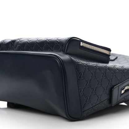 Gucci Guccissima Signature Day Backpack Blue 8 of 10