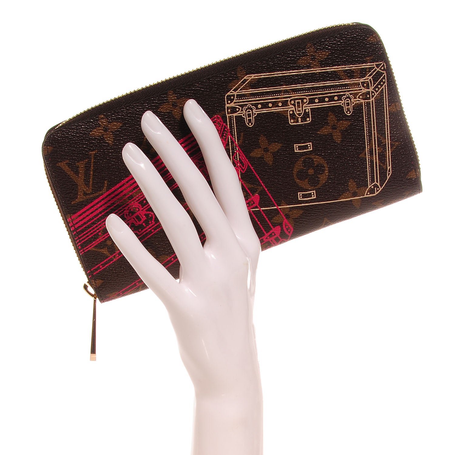 Louis Vuitton Monogram 2014 Christmas Animation Zippy Wallet 2 of 7