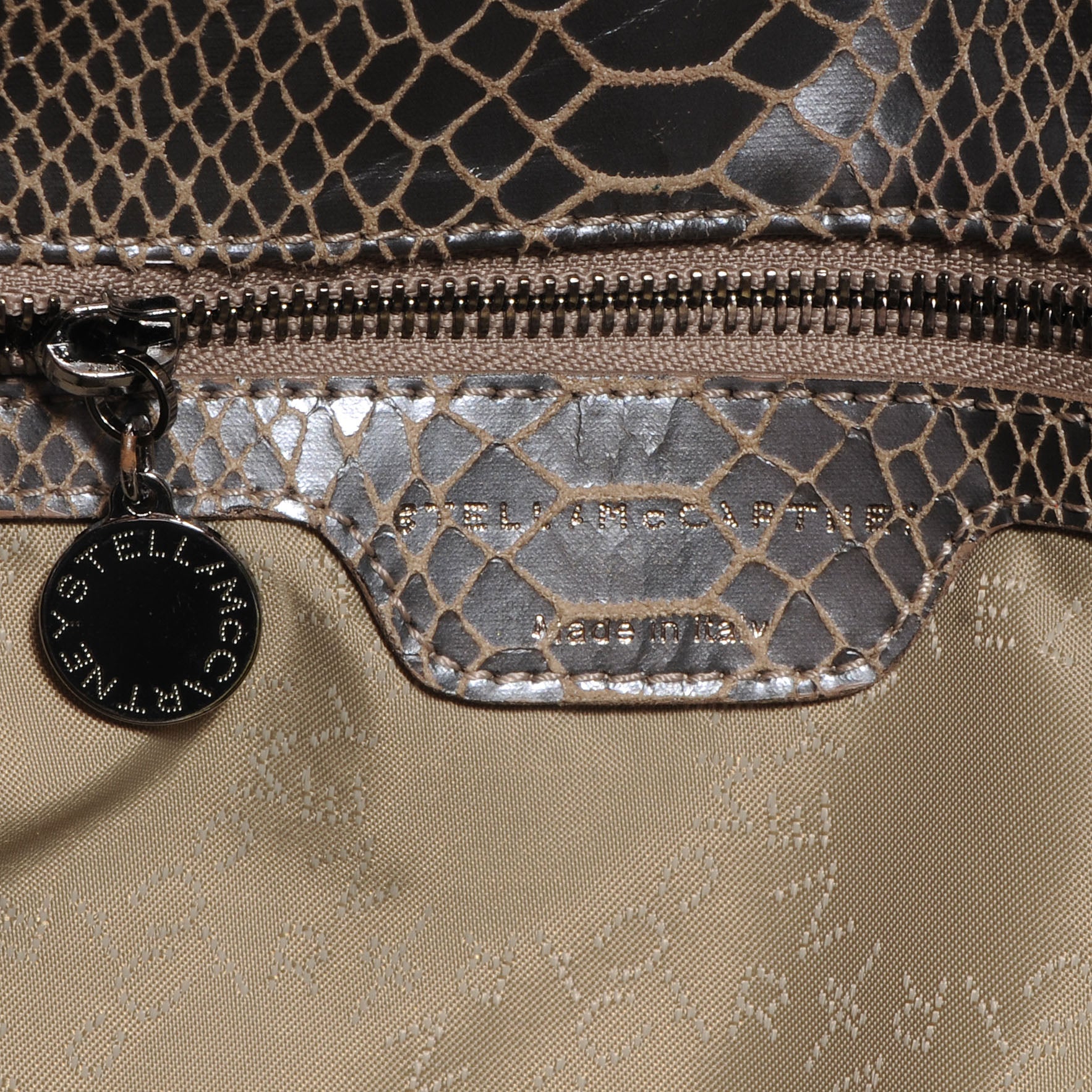 Stella McCartney Faux Python Large Falabella Tote 7 of 7