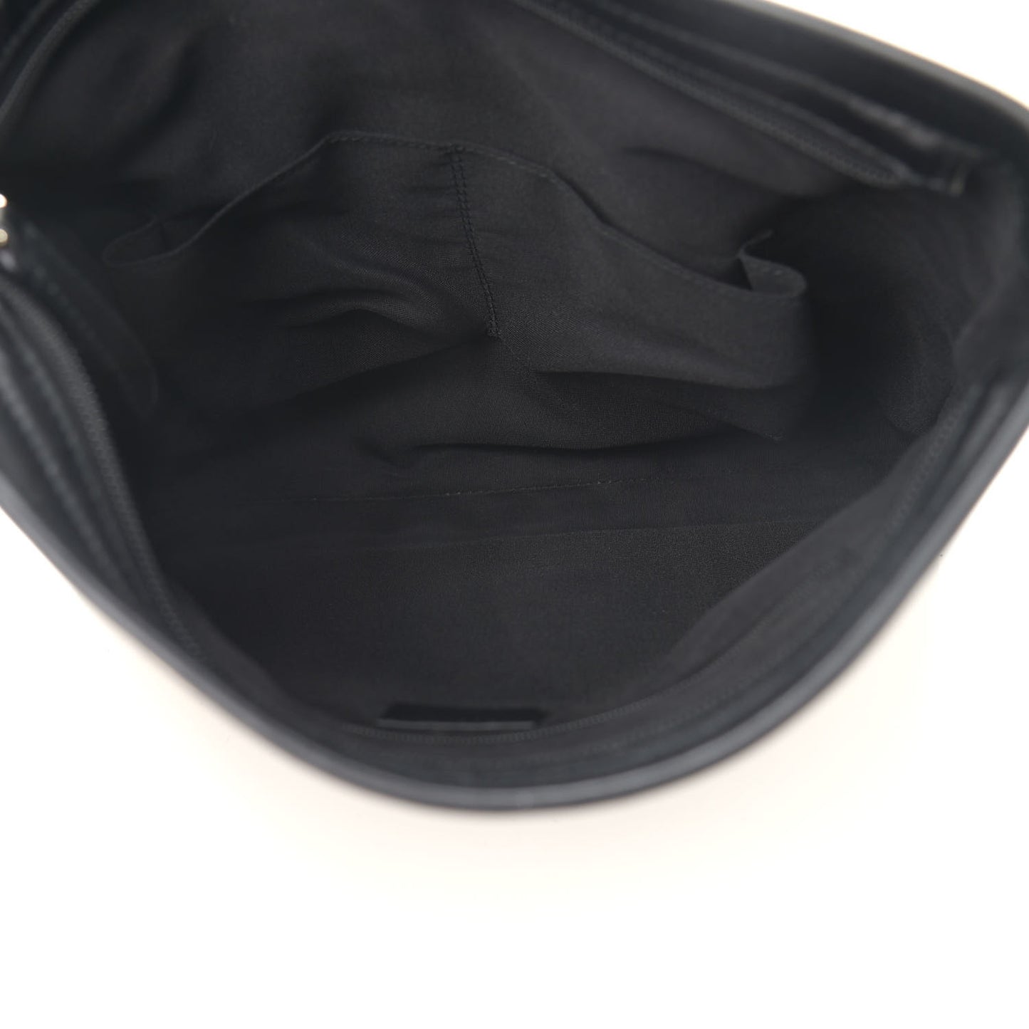 GG Monogram Web Flat Messenger Bag Black