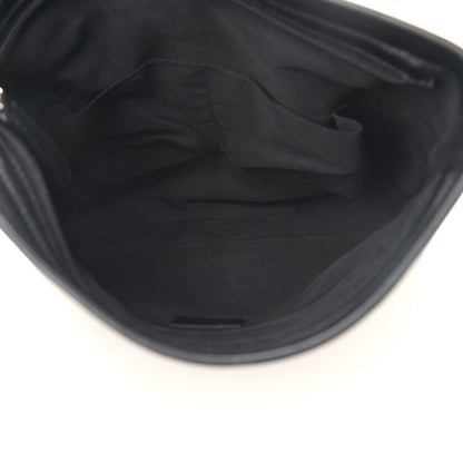 Gucci GG Monogram Web Flat Messenger Bag Black 7 of 10