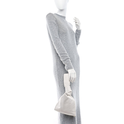 Bottega Veneta Calfskin Mini BV Twist Chalk 2 of 8