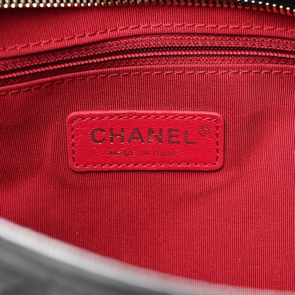 Chanel Aged Calfskin Quilted Large Gabrielle Hobo Black 6 of 14