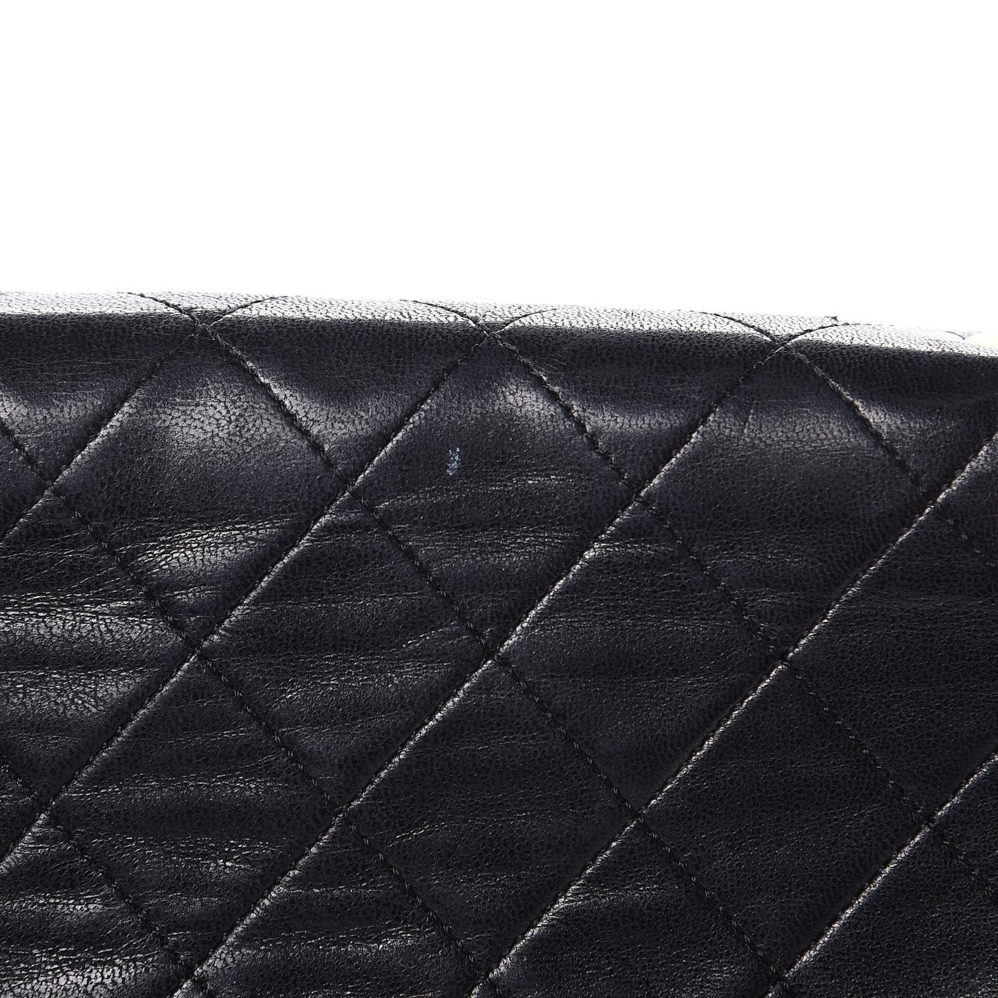 Lambskin Quilted Small Single Flap Bag Black